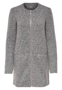 JDY Abrigo corto - mottled light grey