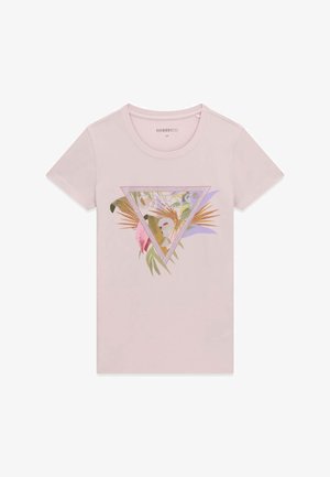 Guess, SS CN PALM TRIANGLE TEE - Camiseta estampada - lila