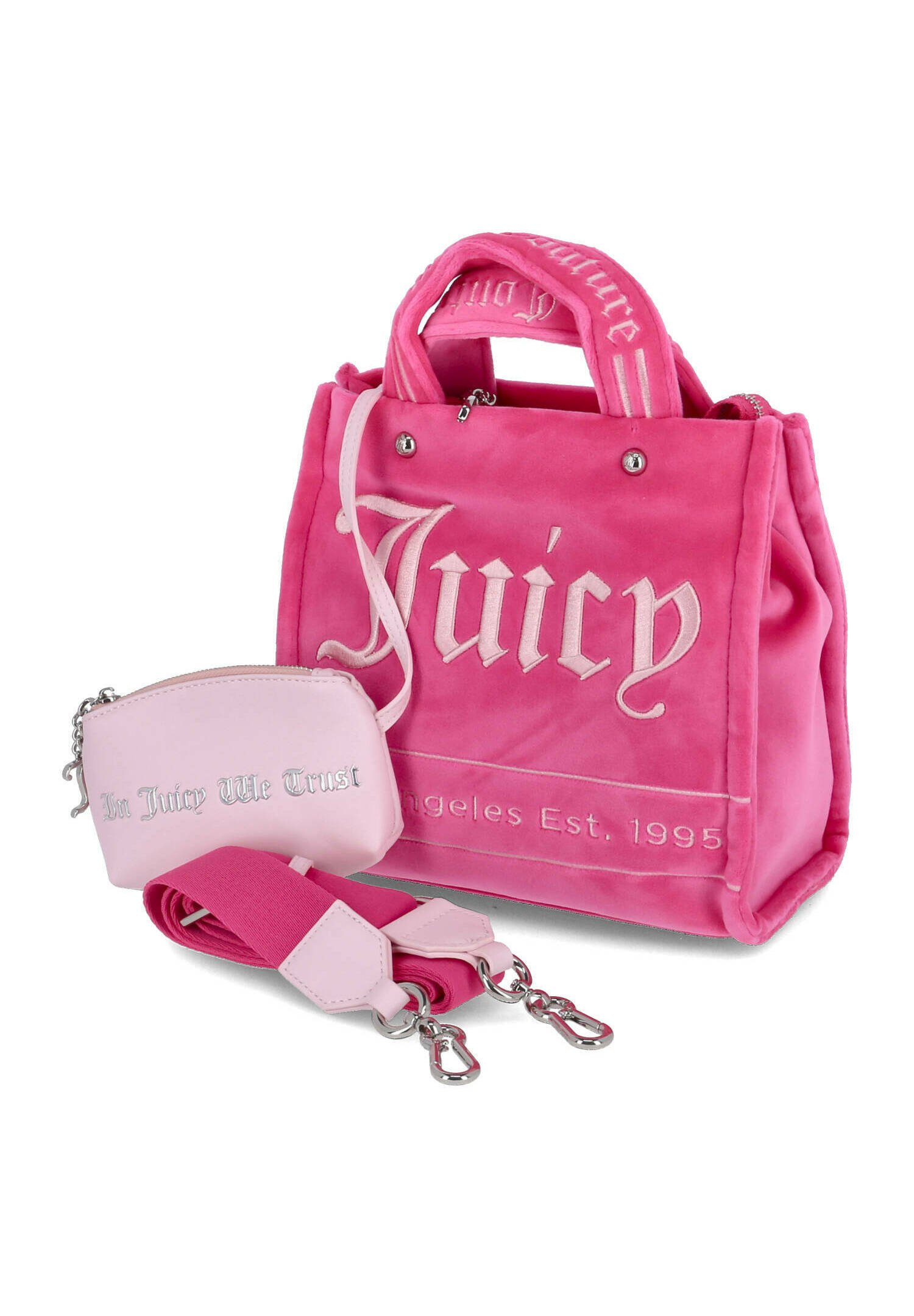 Sac à main Juicy Couture Rose en Suede - 65357948