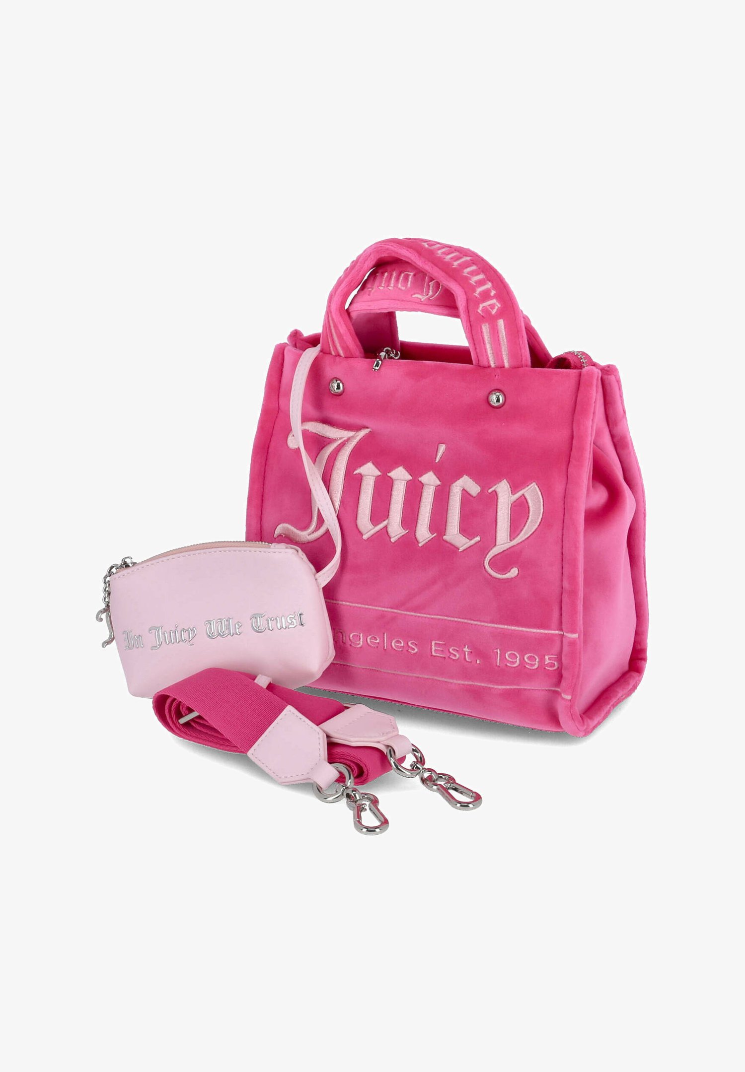 Sac à main Juicy Couture Rose en Suede - 65357948 Sac à main Juicy Couture Rose en Suede - 65357948
