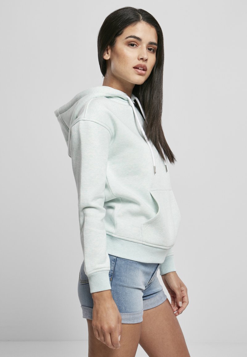 Damen Sweatshirts | Urban Classics Kapuzenpullover aqua melange/hellblau-meliert - KA94117 Damen Sweatshirts | Urban Classics Kapuzenpullover aqua melange/hellblau-meliert - KA94117