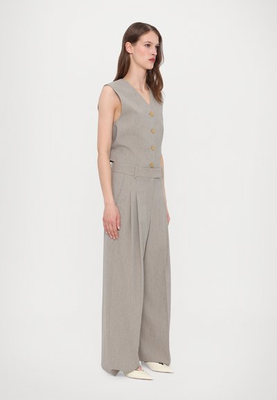 By Malene Birger BARIA - Housut - grey brown melange