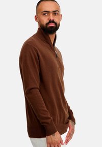 Mahogany TOULON-FIRST - Pullover - dark camel