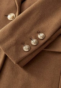 Next REVERE COLLAR STANDARD - Klasický kabát - chestnut brown