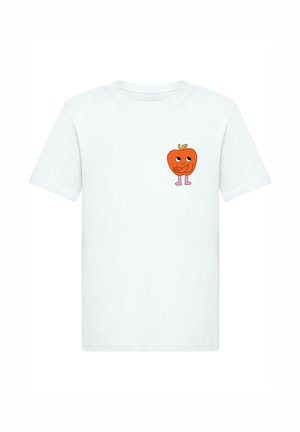 APPLE - TEE - Print T-shirt - white