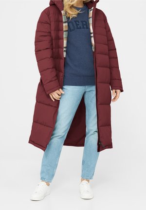 Wintermantel - bordeaux