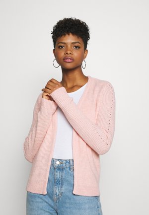 VISURIL BELT - Cardigan - misty rose melange