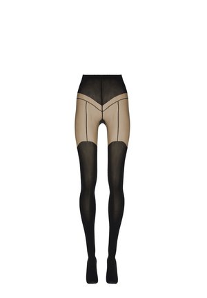 GARTER - Collants - umber black
