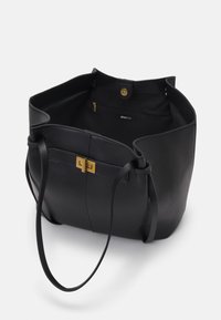 Gina Tricot LONG STRAP BAG - Saco de mão - black