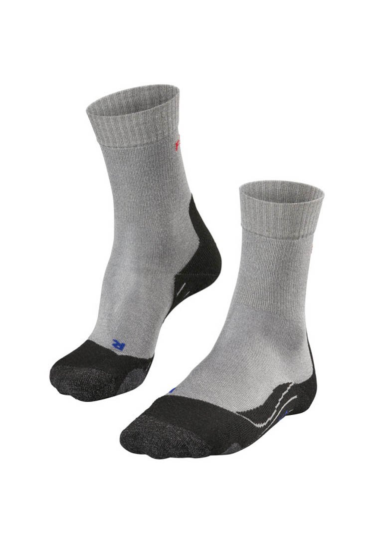 FALKE TK2 Cool Trekking medium cushioning - Calcetines de deporte - light grey