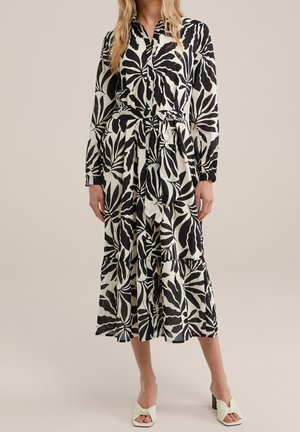 WE Fashion, Robe chemise - black