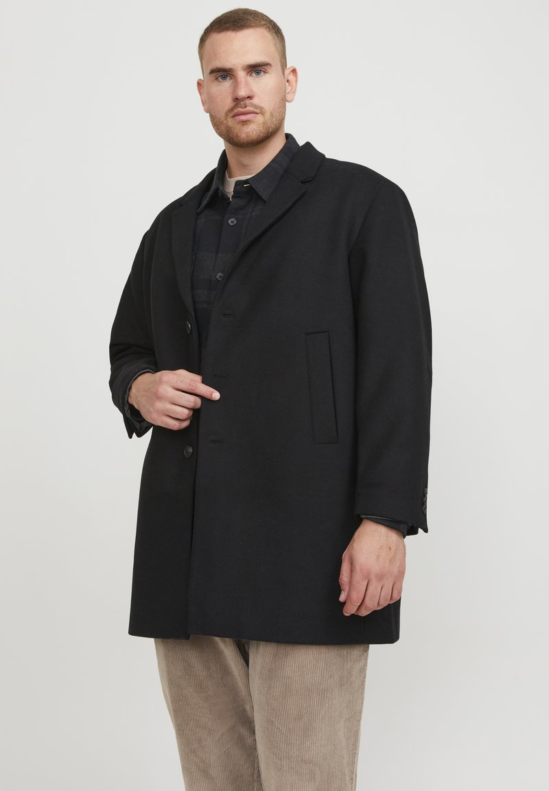 Jack & Jones PLUS SIZE - Kratki kaputi - black