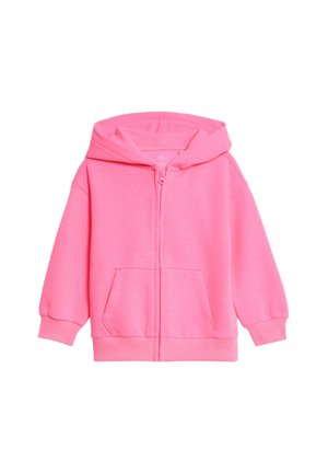 BLEND HOODIE - Sweatjacke - neon pink