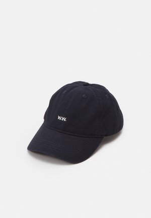 WOOD WOOD WWLOW PROFILE TWILL CAP - Lippalakki - navy