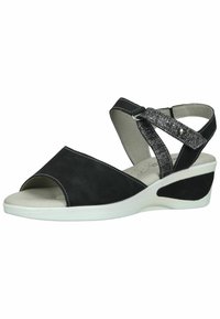 Arcopedico Sandales compensées - black