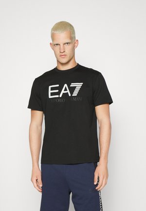 Print T-shirt - black
