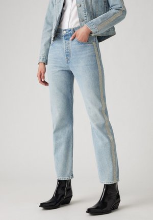 501® CROP - Jeans fuselé - good as silver
