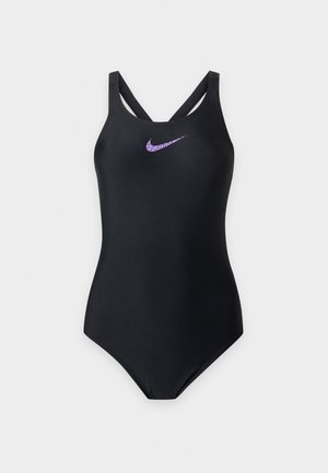 Nike Swim, LOGO GRAPHIC PEBBLE FASTBACK - Maillot de bain - bright violet