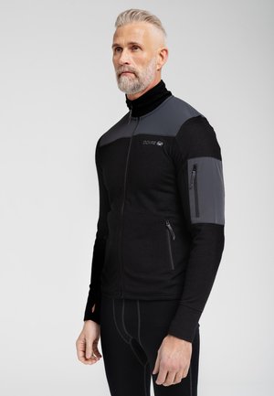 MIDLAYER ZIP - Outdoorjakke - black