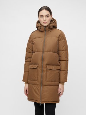 OBJZHANNA L/S - Vinterkåpe / -frakk - sepia