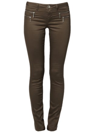 Slim fit jeans - dark brown