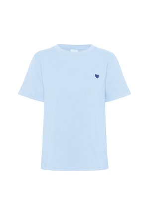 Kaffe KAFFE KAHEART T-SHIRT - T-Shirt basic - windsurfer