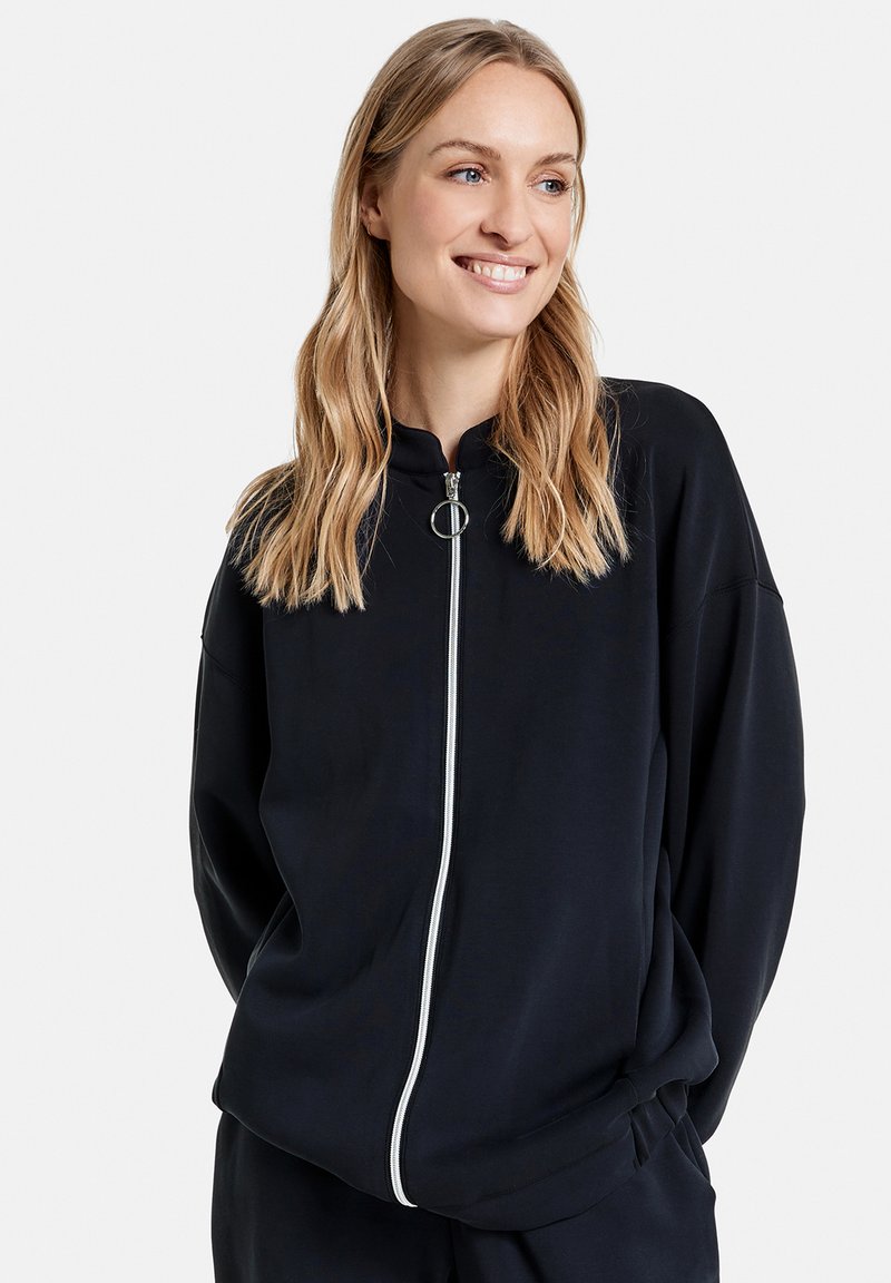 Damen Strickjacken | Taifun Strickjacke marine/dunkelblau - PD45042 Damen Strickjacken | Taifun Strickjacke marine/dunkelblau - PD45042