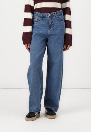 NMALEXA - Jean droit - medium blue denim