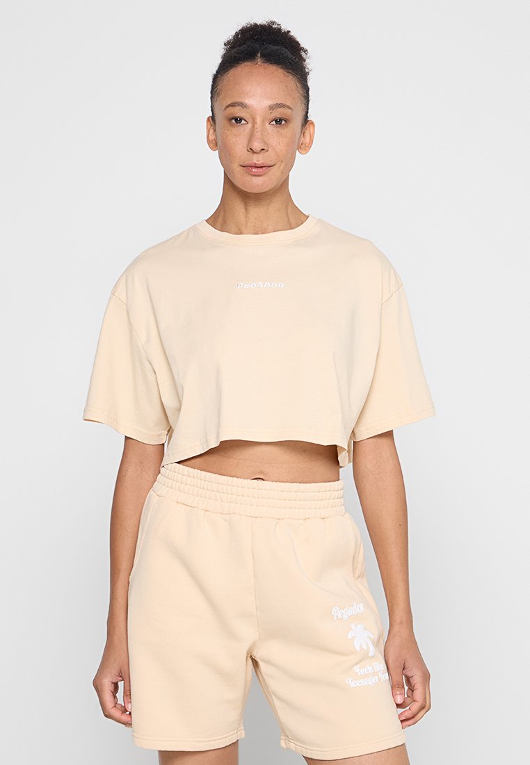 Pegador T-shirt basic beige Pegador T-shirt basic beige