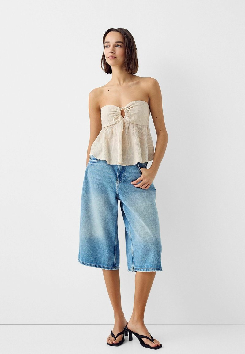 Bershka Top zandkleur