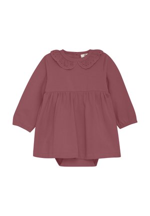 EN FANT DRESHORT SLEEVES LONG SLEEVES - Jerseykleid - roan rouge