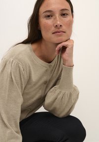 Kaffe KALIZZA - Cardigan - chinchilla melange