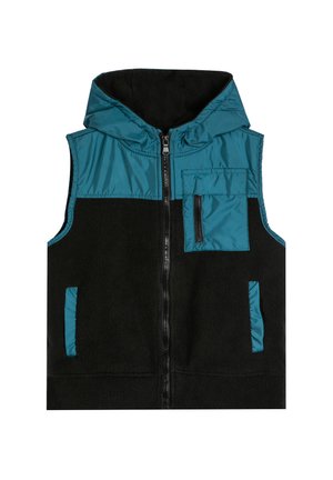 SLEEVELESS POLAR - Vest - black
