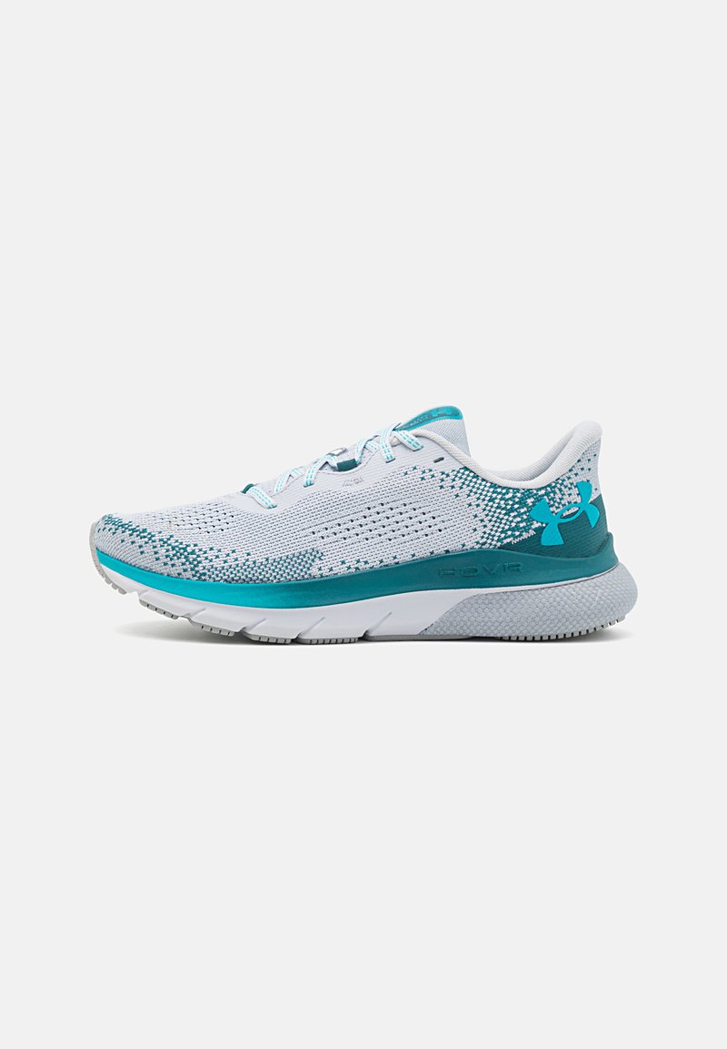 Under Armour HOVR TURBULENCE 2 - Hardloopschoenen voor op de weg - halo gray/hydro teal/circuit teal