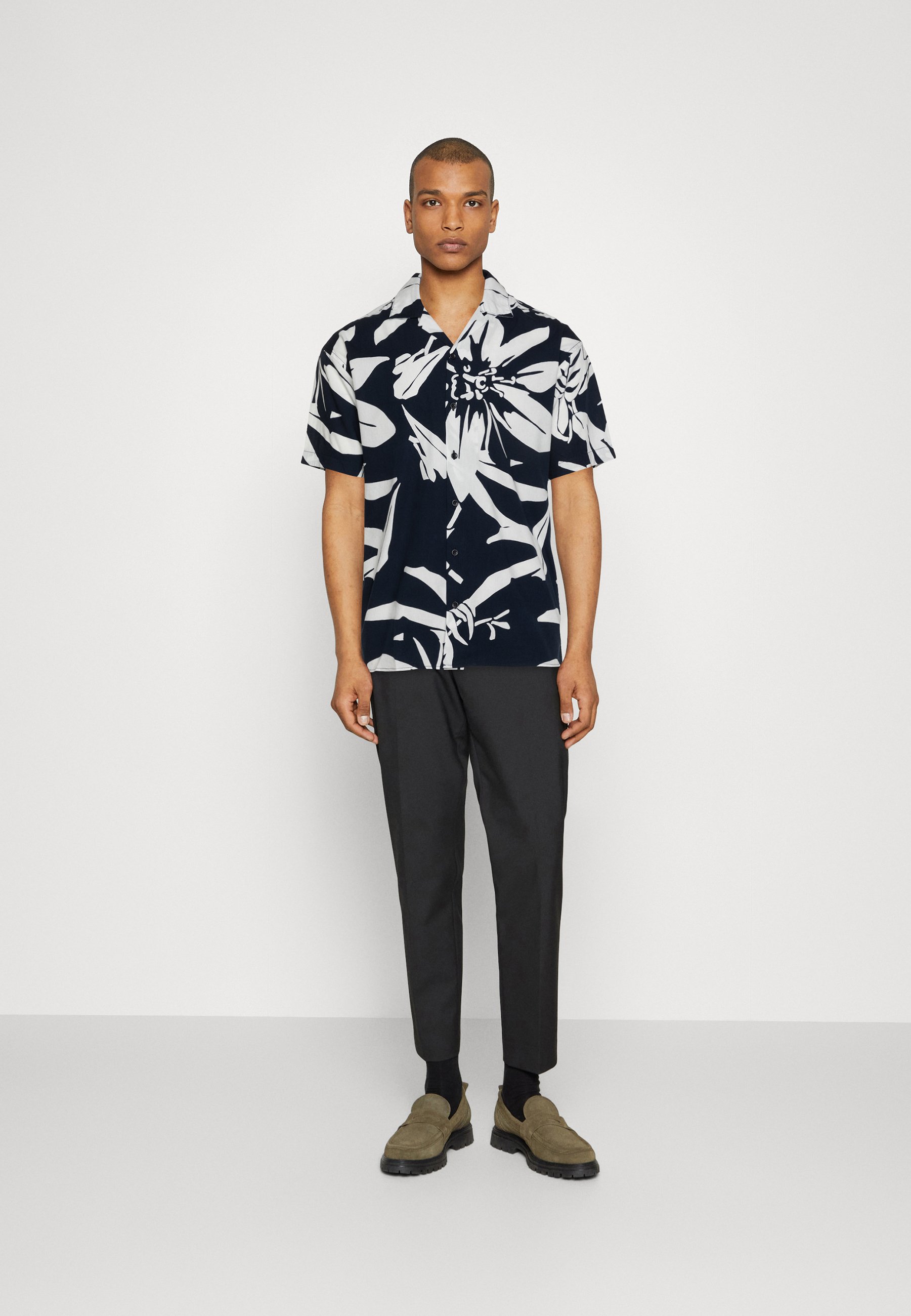 JACK & JONES Herren Hemd Relaxed Fit – Aus Nachhaltiger LENZING ECOVERO Viskose, Leicht & Luftig