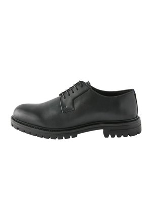 CLEATED DERBY - REGULAR FIT - Klassiset nauhakengät - black