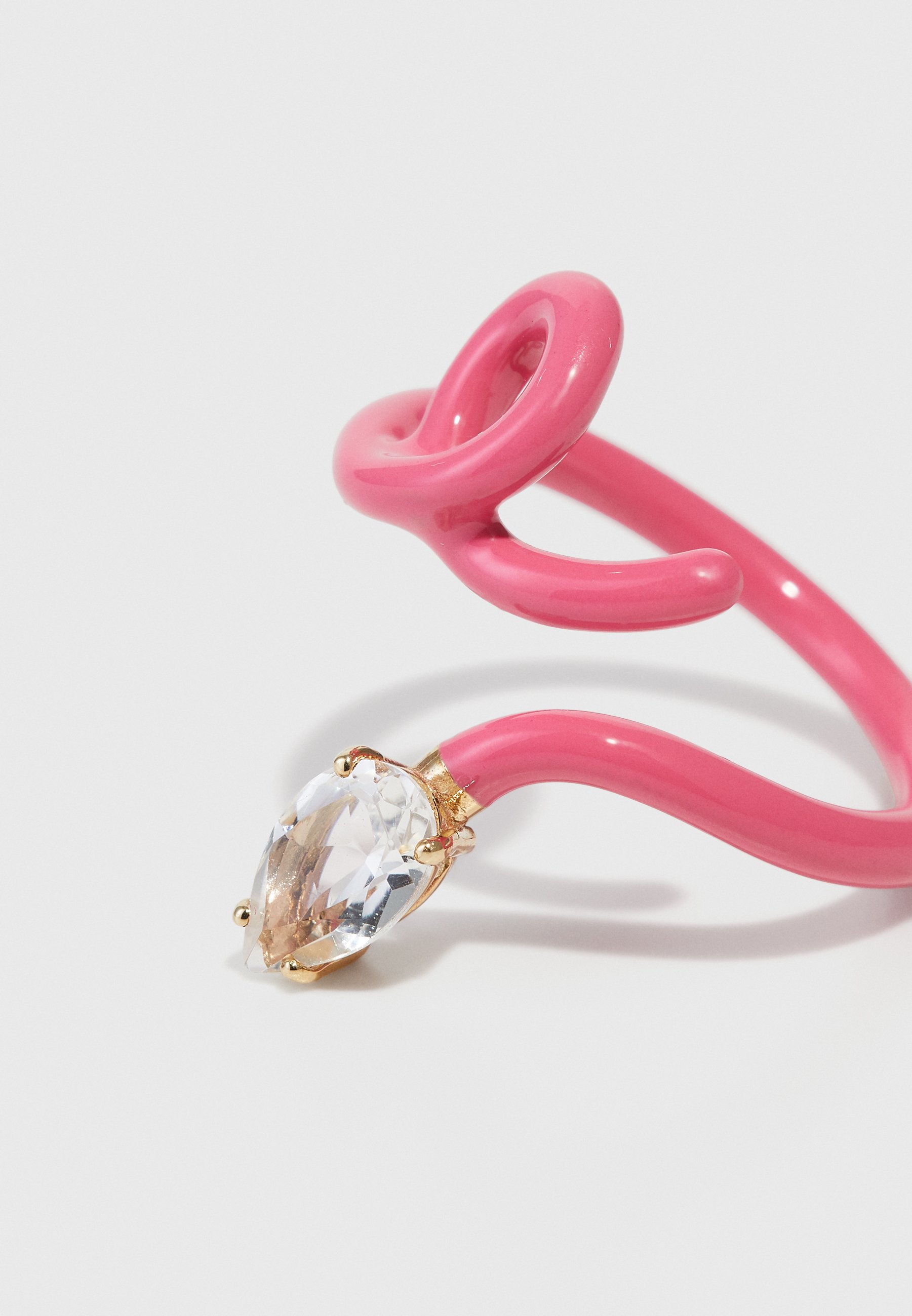 Bea Bongiasca BABY VINE TENDRIL - Ring - pink - Zalando