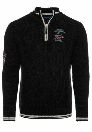CARISMA Strickpullover - schwarz