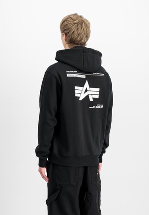 LABEL  - Sweat à capuche - black