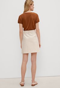 comma STREIFEN - A-lijn rok - stripes terra