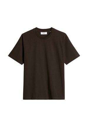 Marc O'Polo DENIM, T-SHIRT, SSL, RELAXED FIT - T-shirt basic - chocolate brown