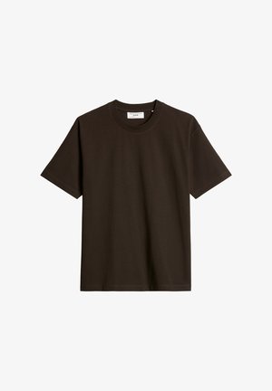 Marc O'Polo DENIM, T-SHIRT, SSL, RELAXED FIT - T-shirt basic - chocolate brown
