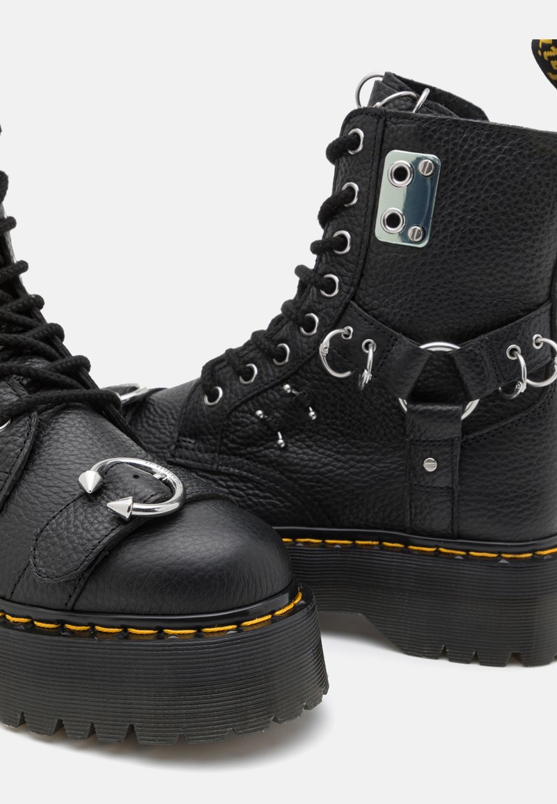 Dr. Martens JADON HDW UNISEX - Plateaustiefelette - black/schwarz 
