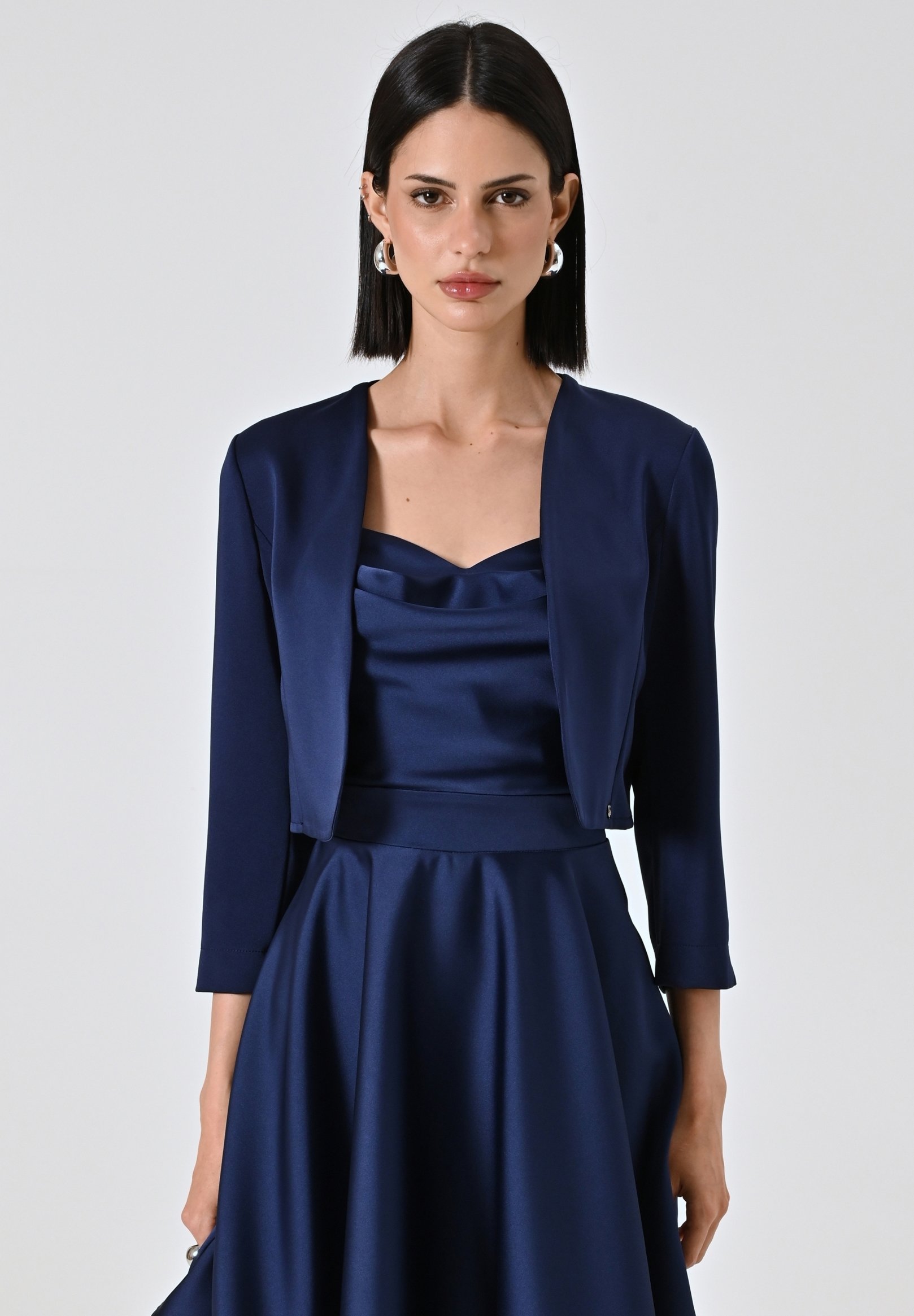 Rinascimento Blazer blue/blu screziato