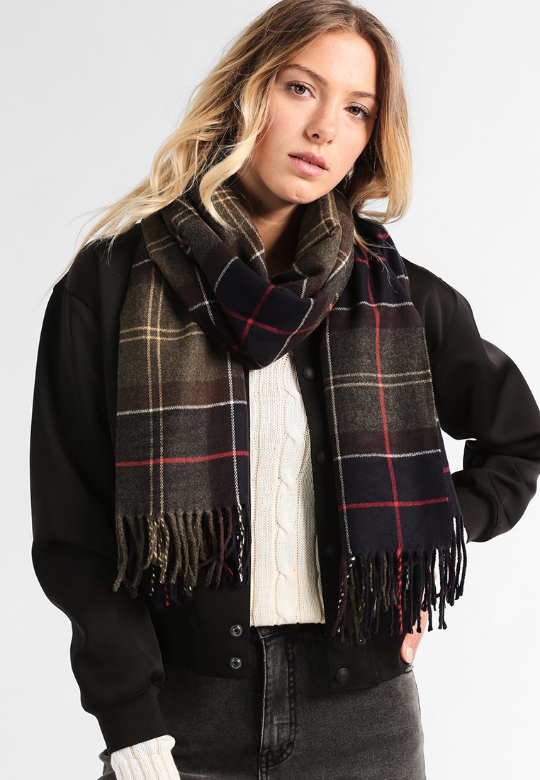 barbour schal damen