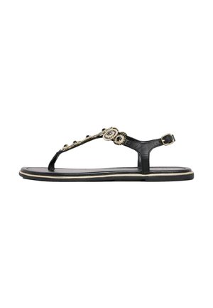 Lipsy WIDE FIT  EMBELLISHED  STRAPPY   - T-rihmaga sandaalid - black