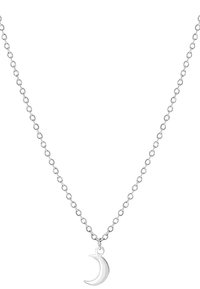 Lucardi LUNA - Ketting - silver-coloured