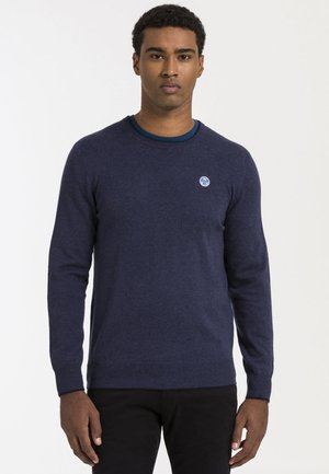 North Sails, MODISCH BEQUEM HELL ERWÄRMUNG - Maglione - denim blue melange
