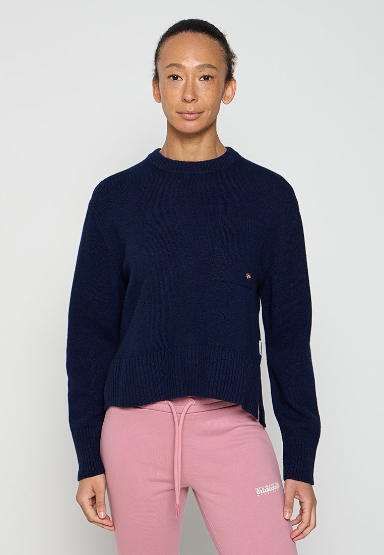 Napapijri Trui donkerblauw Napapijri Trui donkerblauw