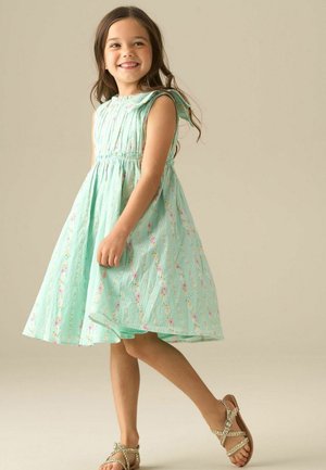 Angel & Rocket, REGULAR FIT - GIANNA FLORAL STRIPE DRESS - Päevakleit - green
